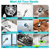 9-In-1 Multi-Function Electric Cleaning Brush